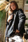 Highland Sherpa Jacket Black /14 =